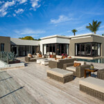 Spacious outdoor area.