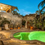 Pool Area at Night