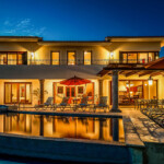 Villa View at Dusk
